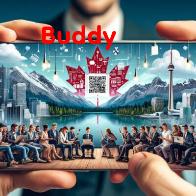 Buddy – Your Canadian Digital Business Card | Digital Business Cards for Sales: Generate Leads & Close Deals in Montreal -  QR Code Business Cards for Small Businesses Canada | Servicing London, , ,  & 